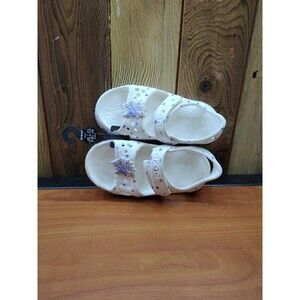 Disney Frozen II Crocs Sandals Elsa New 10 Girls 206172
